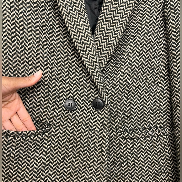 Anine Bing Madeline Fishbone Blazer - Picture 5 of 11